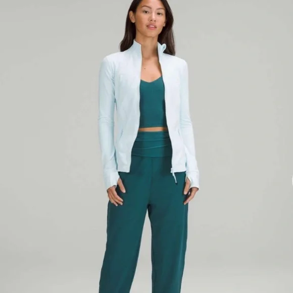 Luluemon Define Jacket in Powder Blue - Picture 4 of 13